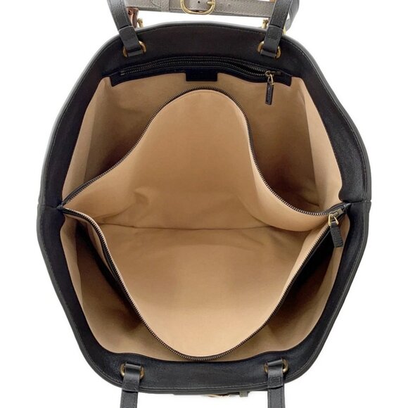 GUCCI Diana 2WAY Tote Bag Size Large Leather Black 746270 - Picture 7 of 16